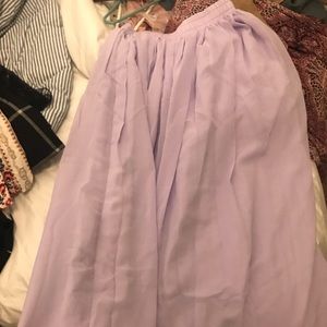 Lavender skirt